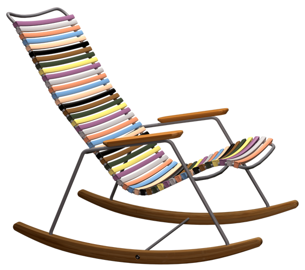 CLICK Outdoor Rocking Chair - HOUE - Outdoor Furniture - Multi Color 1 - HORNE