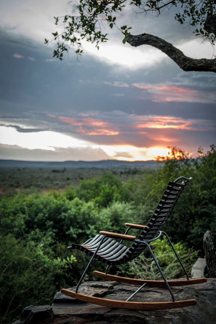 CLICK Outdoor Rocking Chair - HOUE - Outdoor Furniture - Dark Blue - HORNE