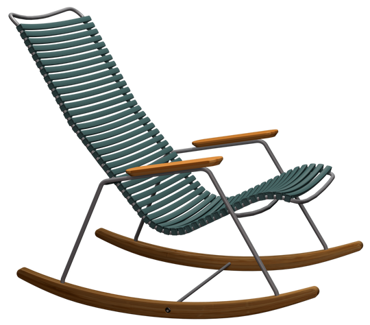 CLICK Outdoor Rocking Chair - HOUE - Outdoor Furniture - Pine Green - HORNE