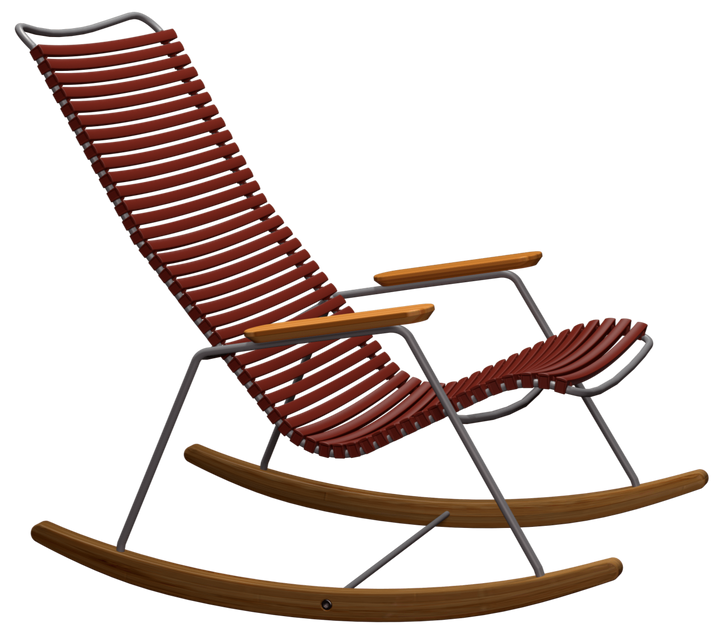 CLICK Outdoor Rocking Chair - HOUE - Outdoor Furniture - Paprika - HORNE