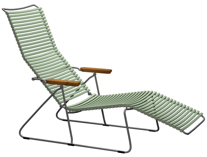 CLICK Sunlounger - HOUE - Outdoor Furniture - Dusty Green - HORNE