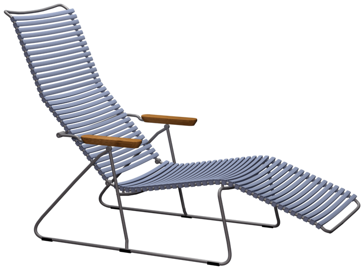 CLICK Sunlounger - HOUE - Outdoor Furniture - Pigeon Blue - HORNE