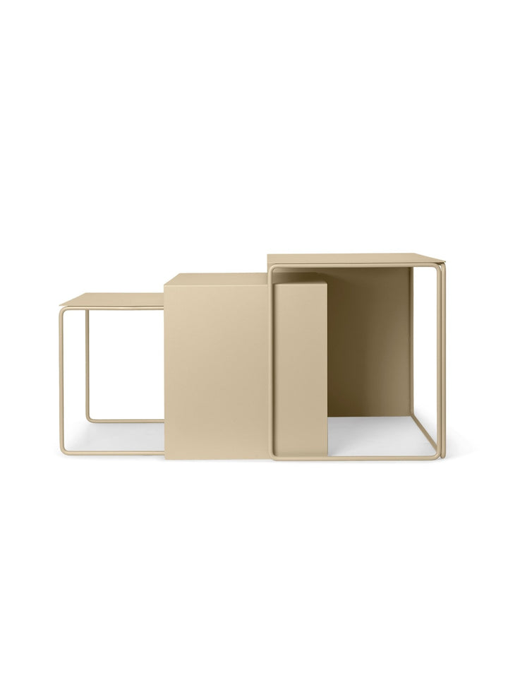 Cluster Tables - Ferm Living - Tables + Desks - Cashmere - HORNE
