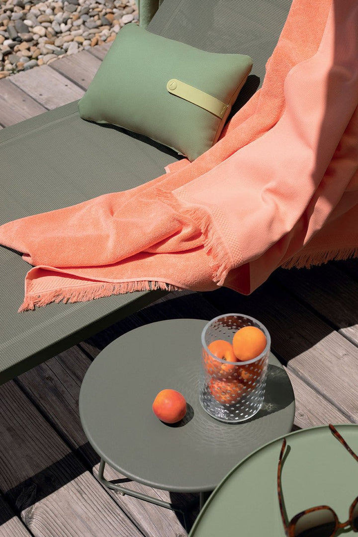 Color Mix Fouta Towel - Fermob - Outdoor Accessories - Powder Pink - HORNE