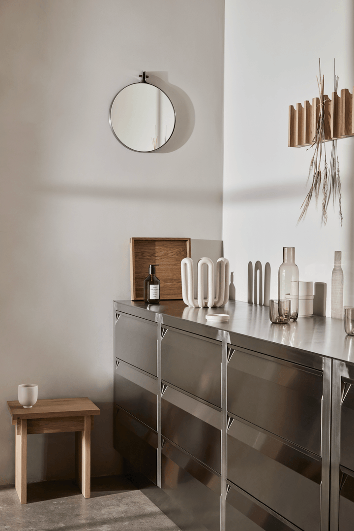 Column Coat Rack - Kristina Dam - Coat + Key Racks - Black Oak - HORNE