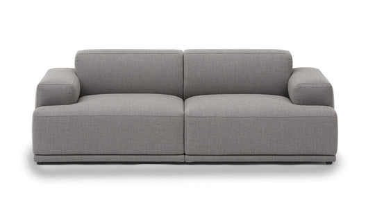 Connect Soft Sofa - 2 - Seater - Muuto - Sofas - Re - wool 128 - Config 1 - HORNE