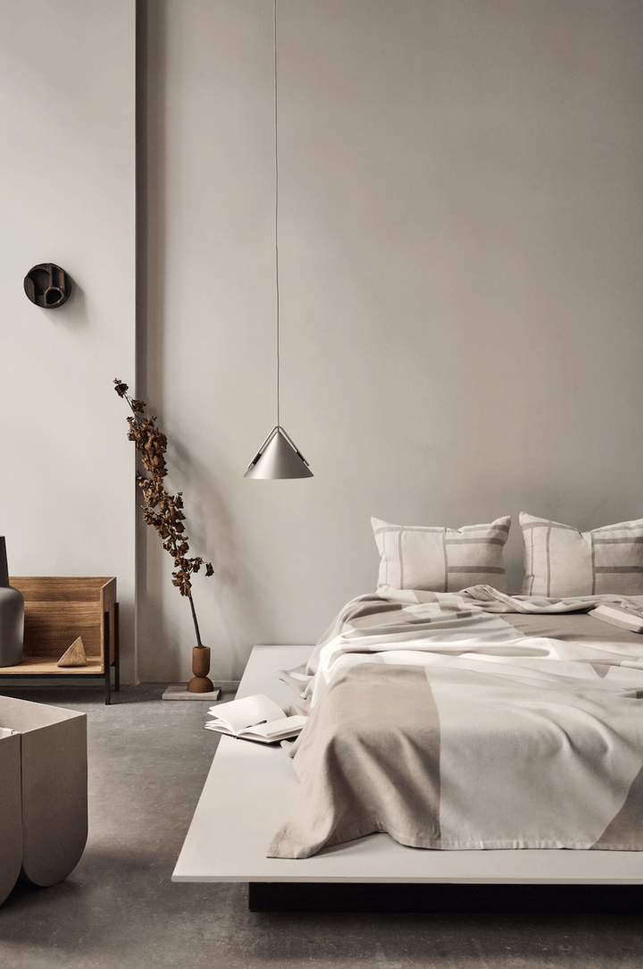 Contemporary Bedspread - Kristina Dam - Bedding + Pillows - Beige - HORNE