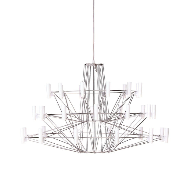 Coppélia Suspended Chandelier - Moooi - Chandeliers - Small - Chrome - HORNE