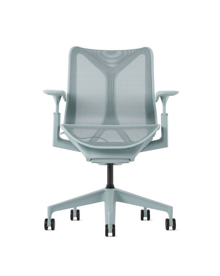 Cosm™ Chair - Low Back - Herman Miller® - Chairs - Fixed Arms - Nightfall Frame/Chassis/Base - HORNE