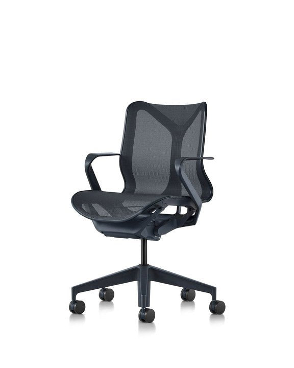 Cosm™ Chair - Low Back - Herman Miller® - Chairs - Fixed Arms - Canyon Frame/Chassis/Base - HORNE