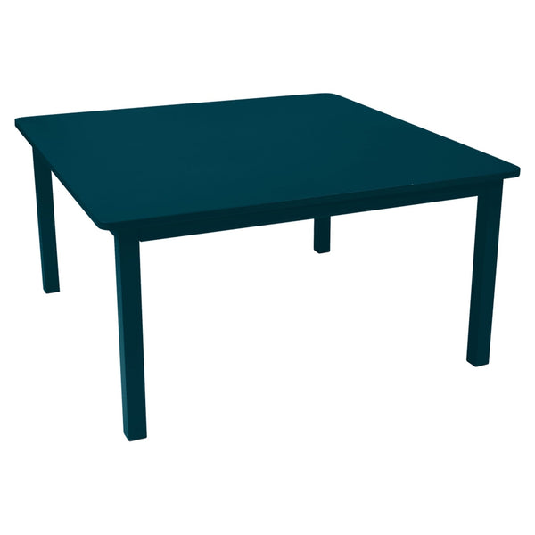 Craft Table - 56" x 56" - Fermob - Outdoor Furniture - Acapulco Blue - HORNE