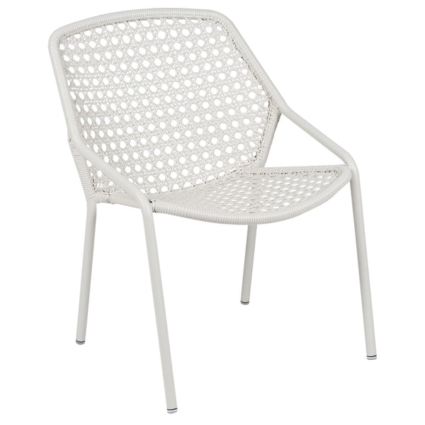 Croisette Armchair - Set of 4 - Fermob - Outdoor Furniture - Clay Grey - HORNE