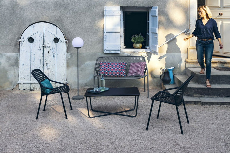 Croisette Low Table - Fermob - Outdoor Furniture - Honey Textured - HORNE