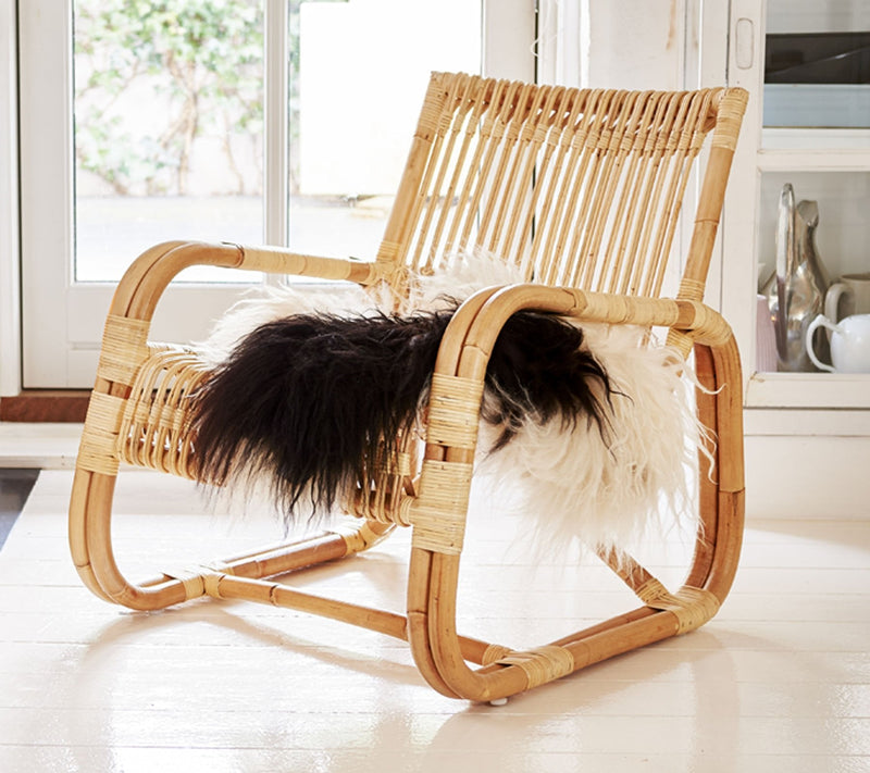 Curve Indoor Lounge Chair - Cane Line - Chairs - Black - HORNE