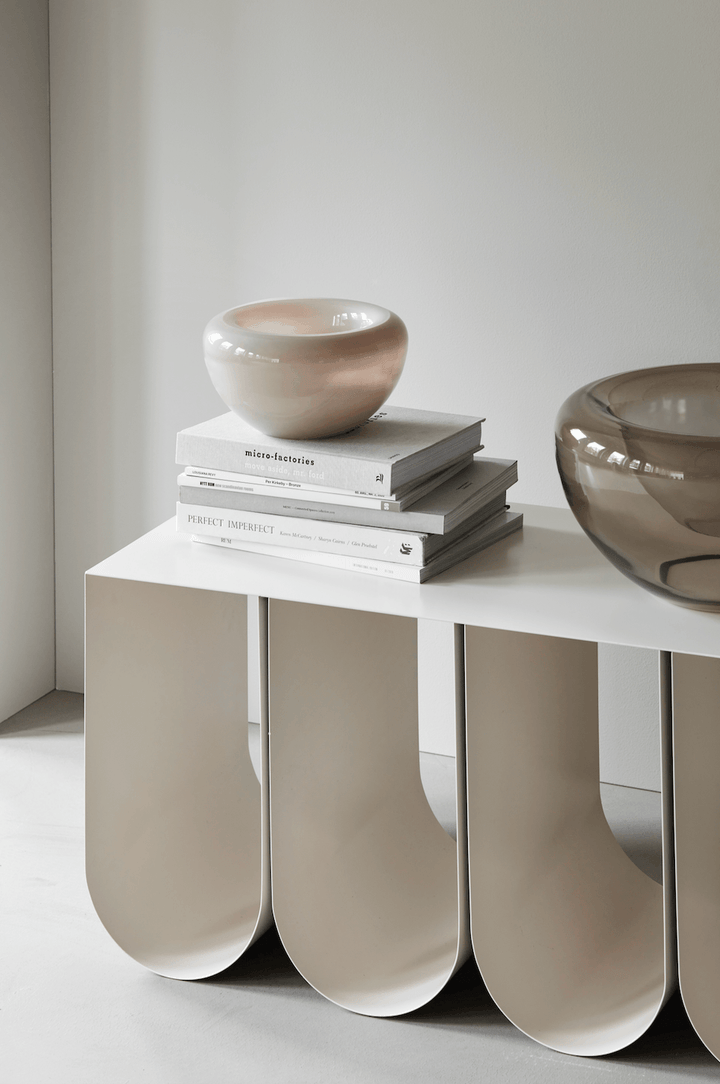 Curved Bench - Kristina Dam - Stools + Benches + Ottomans - Black - HORNE