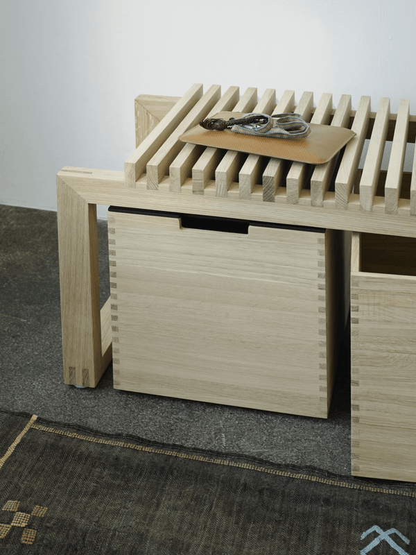 Cutter Storage Box - Teak - Skagerak by Fritz Hansen - Bath - HORNE
