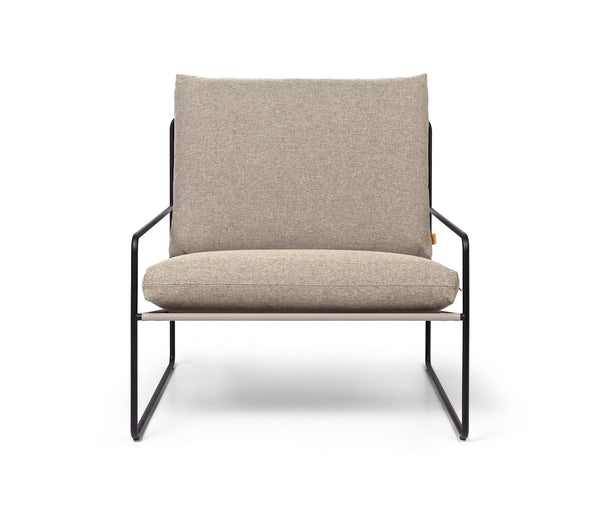 Desert Sofa 1 - Seater - Ferm Living - Sofas - Black/ Dark Sand - HORNE