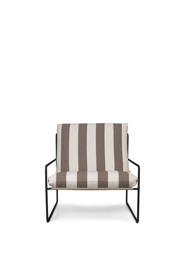 Desert Sofa 1 - Seater - Ferm Living - Sofas - Black/ Chocolate - HORNE