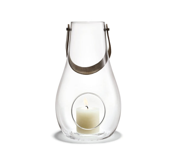 Design with Light Lantern - Clear - Holmegaard - Candle Holders - 17.7" - HORNE