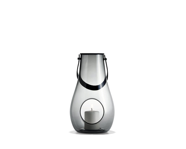 Design with Light Lantern - Smoke - Holmegaard - Candle Holders - 11.4" - HORNE