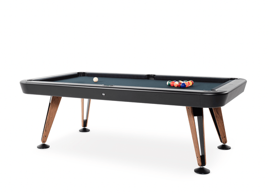Diagonal RS Barcelona Pool Table - Games + Recreation - 7 ft - Iroko - Black - HORNE