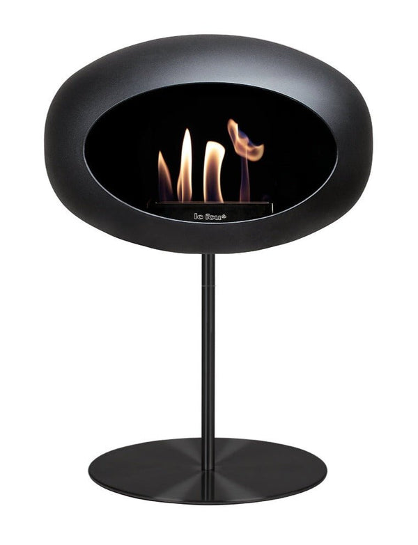 Dome - Steel Low - Le Feu - Fire Pits + Grills - Black Dome - Black Pole - Black Plate - HORNE