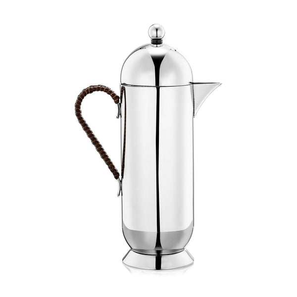 Domus Small Cafetiere - Nick Munro - Coffee + Tea - Wicker - HORNE