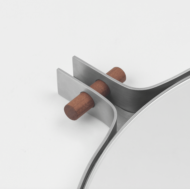 Dowel Mirror - Round - HORNE