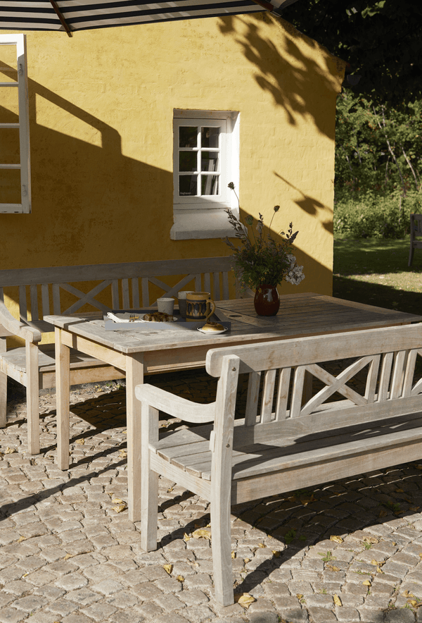 Drachmann Bench 78" - Teak - Skagerak by Fritz Hansen - Outdoor Furniture - HORNE