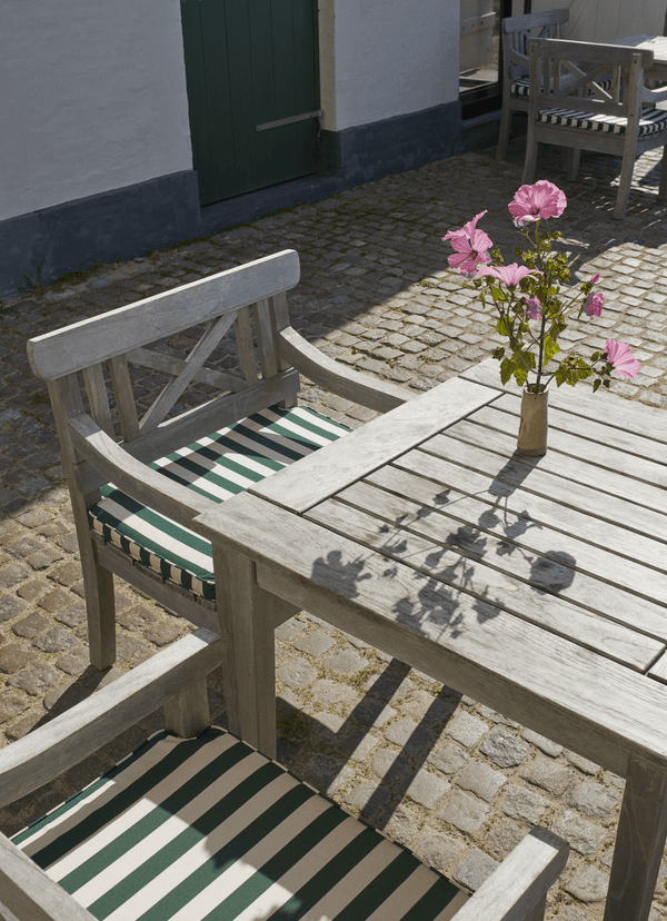 Drachmann Table 34" - Teak - Skagerak by Fritz Hansen - Outdoor Furniture - HORNE
