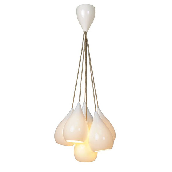 Drop 1 Pendant - 6 GroupingGlossy White - Original BTC