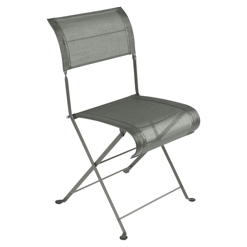 Dune Side Chair - Stereo Fabric - Set of 2 - Fermob - Outdoor Furniture - Acapulco Blue - HORNE