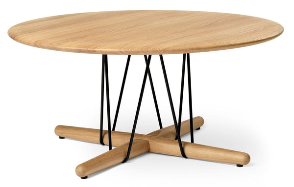 E021 Embrace Lounge Table - Carl Hansen & Son - Tables - 31.5"Ø/Black - HORNE