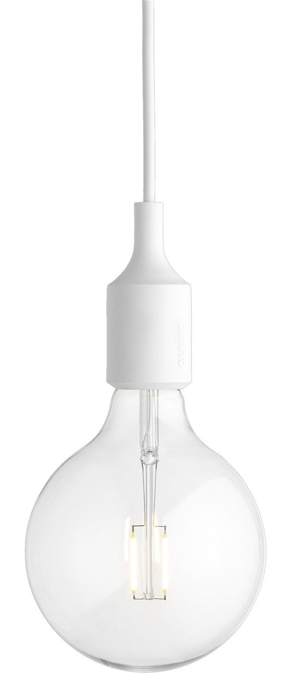 E27 Pendant Lamp - Muuto - Pendants - White - HORNE