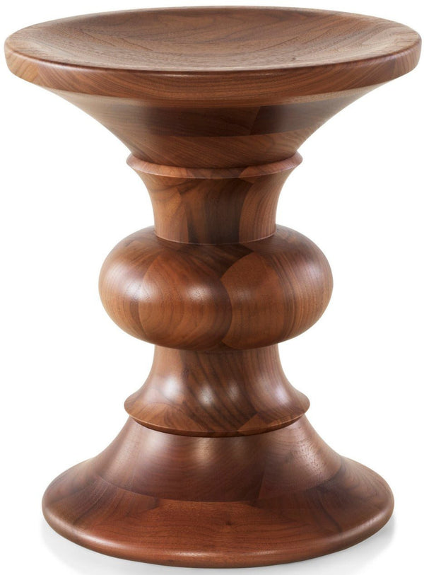 Eames® Turned Stool - Shape B - Herman Miller® - Stools + Benches + Ottomans - Walnut - HORNE