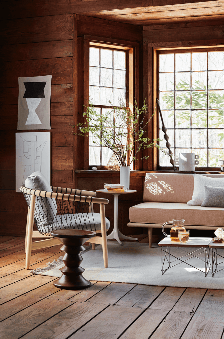 Eames® Turned Stool - Shape C - Herman Miller® - Stools + Benches + Ottomans - Ebony - HORNE