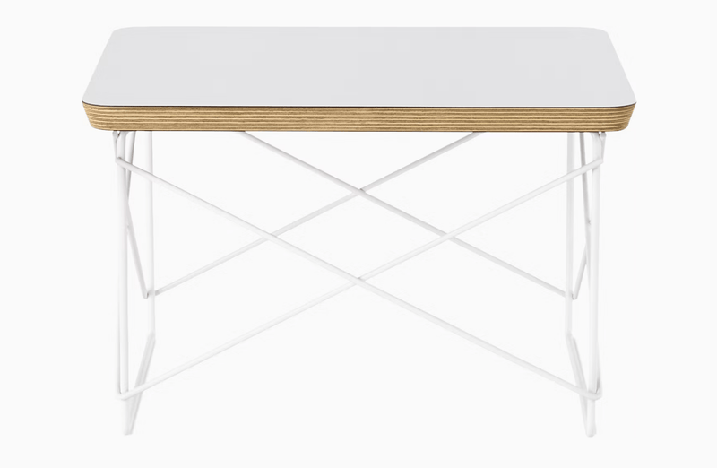 Eames® Wire Base Low Table - Herman Miller® - Tables - White Ash - Black - HORNE