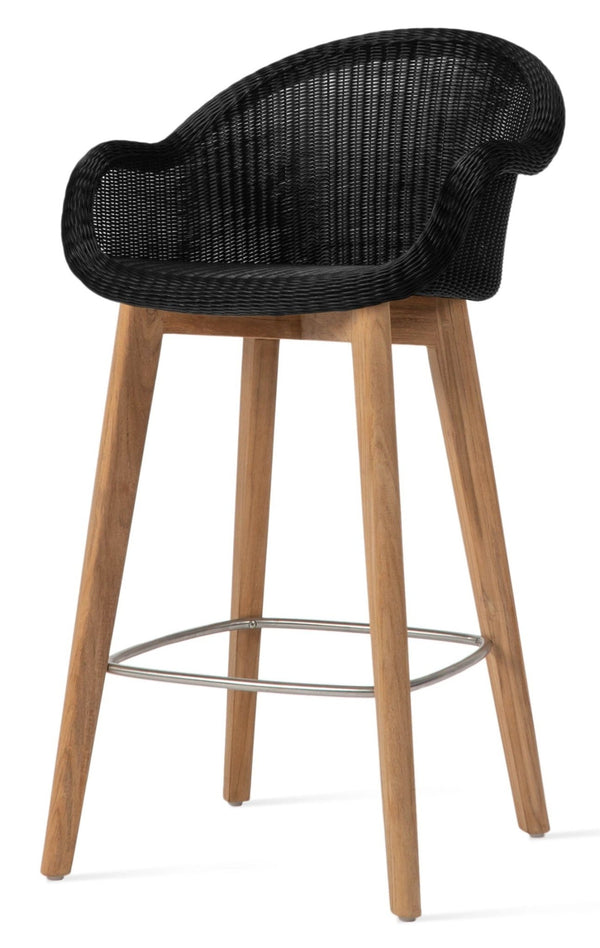 Edgard Counter Stool - Vincent Sheppard - Outdoor Furniture - Black - HORNE
