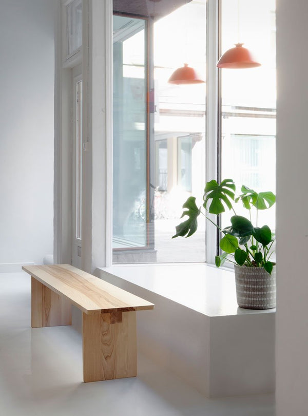 Edi Bench - Nikari - Stools + Benches + Ottomans - 6.1' - Natural Oiled Ash - HORNE
