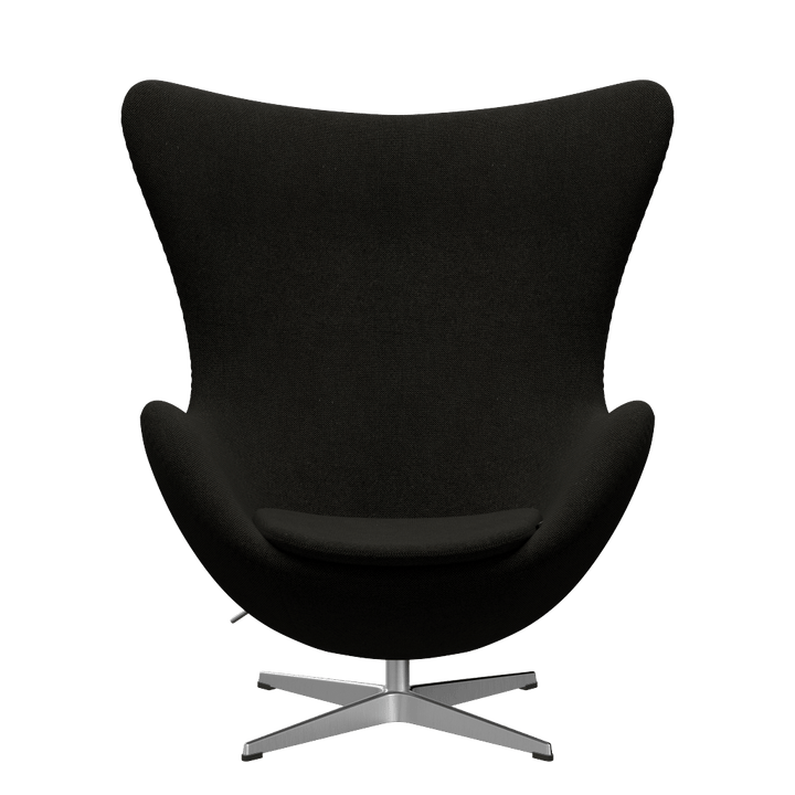 Egg™ Lounge Chair - Fritz Hansen - Chairs - Hallingdal 173 - Satin Polished Aluminum - HORNE