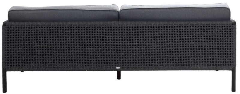 Encore 3 - Seater Sofa - Cane Line - Outdoor Furniture - Lava Grey/Dark Grey - HORNE