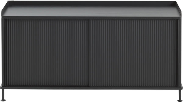 Enfold Sideboard - Low - Muuto - Sideboards + Cabinets - Black/Black - HORNE