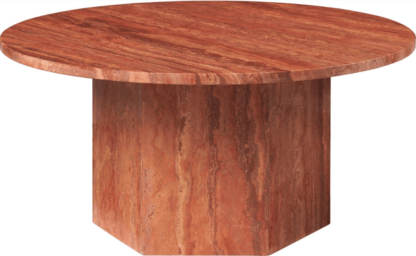 Epic Coffee Table - 31.5" Diameter - Gubi - Table + Task - Burnt Red - HORNE