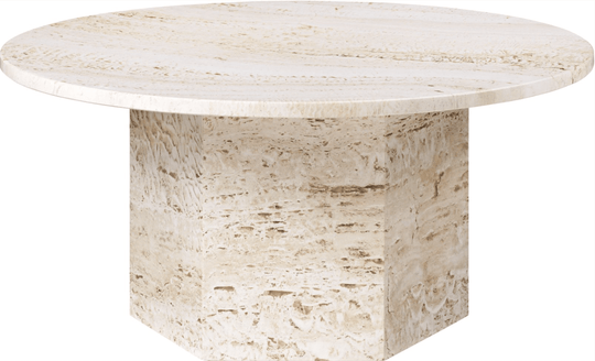 Epic Coffee Table - 31.5" Diameter - Gubi - Table + Task - Neutral White - HORNE