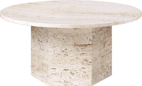 Epic Coffee Table - 31.5" Diameter - Gubi - Table + Task - Neutral White - HORNE