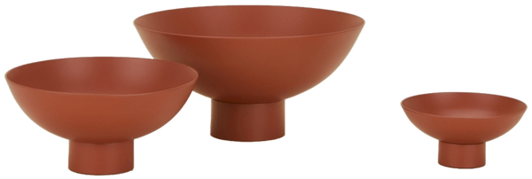 Essential Footed Bowl - Hawkins New York - Dinnerware - Small - Terracotta - HORNE