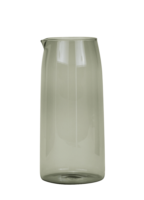 Essential Glassware Pitcher - Hawkins New York - Carafes + Pitchers - Smoke - HORNE