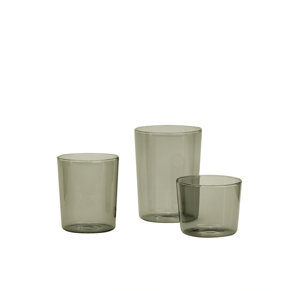 Essential Glassware - Set of 4 - Hawkins New York - Drinkware - Small - Smoke - HORNE