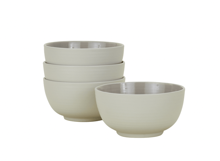Essential Large Bowl - Set of 4 - Hawkins New York - Dinnerware - Light Grey - HORNE