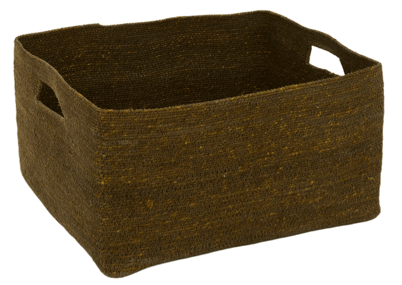 Essential Low Basket - Hawkins New York - Storage + Organization - White - HORNE